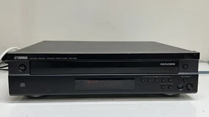 Yamaha 5 Disc Carousel CD Player Changer CDC-585 WORKS BUT PLAY BUTTON BROKENš„ - Picture 1 of 12
