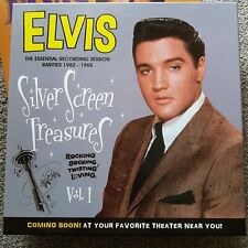 ELVIS PRESLEY - "SILVER SCREEN TREASURES VOL. 1" RARE 2016 5CD BOX SET W DEMO CD