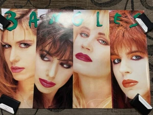 RARE 23"x35" BANGLES GROUP GLAMOUR SHOT promo POSTER from "EVERYTHING"  1989 - Picture 1 of 2