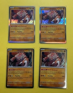 Bloodmoon Ursaluna 025/064 Shrouded Fable Rare Pokémon Card (x4) - Picture 1 of 1