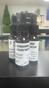 Ashwagandha & Reishi Powerhouse Tincture Blend Adaptogen botanical - Picture 1 of 5