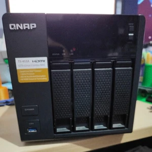 QNAP NAS TS-453A Cloud Storage Device Intel Quad Core 1.6GHz 8GB, No Disks - Picture 1 of 12