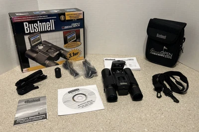 Bushnell 8 x 30 Imageview Instant Replay 3.1 MP LCD Digital Camera Binoculars - Image 1 of 4