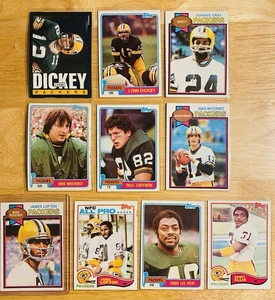 Vintage Topps Trading Cards Lot Green Bay Packers VG-EX 1970's - '80's - Picture 1 of 2