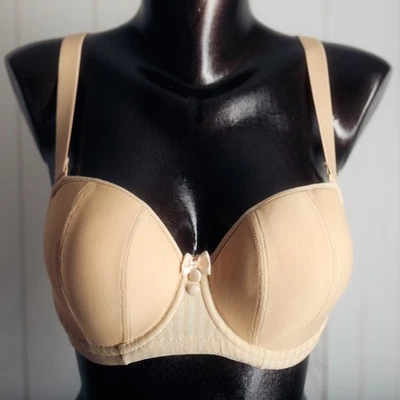 Curvy Kate 32DD Luxe Multiway Convertible Underwire Balconette Bra Beige - Image 1 of 4