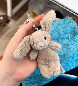 Jellycat Bunny Bag Charm – Soft Plush Keychain - Picture 1 of 3