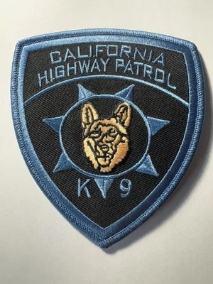 Parche de unidad K9 de la Patrulla de Carreteras de California Foto 1 de 3