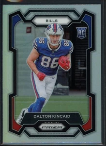 2023 Panini Prizm Dalton Kincaid #308 Silver Prizm RC - Foto 1 di 2