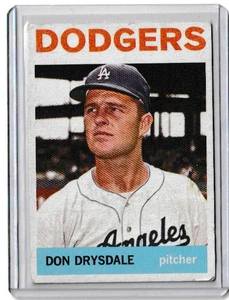 1964 Topps - Don Drysdale #120 Vg-Ex - Picture 1 of 2