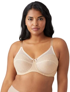 Wacoal 855186 Retro Chic Full Figure Underwire Bra - Picture 1 of 8