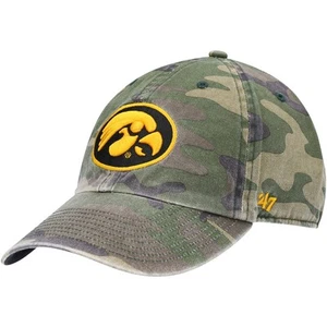 Herrenmütze '47 Camouflage Iowa Hawkeyes Clean Up Core verstellbar - Bild 1 von 4