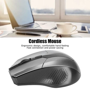 Wireless Mouse 2.4G Ergonomic Mini Optical Computer Accessories For Notebook XG5 - Picture 1 of 12