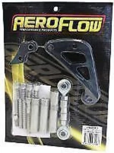 Aeroflow AF64-4002BLK SBC Suit Mid Mount Alt Brack D/Side Long Pump - Black - Picture 1 of 4