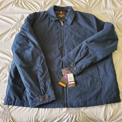 Vintage Style Navy Blue Water Resistant Dockers Jacket XXL Men's NWT - Image 1 of 4