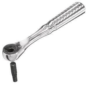 Facom R.PE Compact Ratchet for 1/4" Hexagon Driver Bits, with Extension Bar - Picture 1 of 1