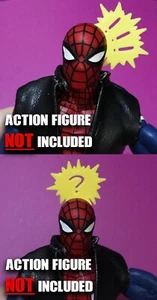 Custom Action Figure Diorama Accessory Exclamation Bubble Comic Effect 1/12Scale - Picture 1 of 5
