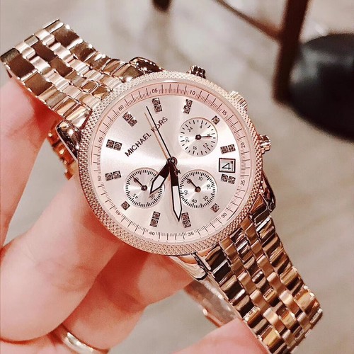 Michael Kors MK5026 Orologio Donna 36mm Analogico Bracciale Acciaio Inox 100M D240