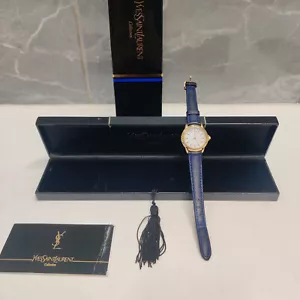 Yves Saint Laurent YSL Wristwatch Watch Vintage In excellent Condition New Batt - Picture 1 of 24