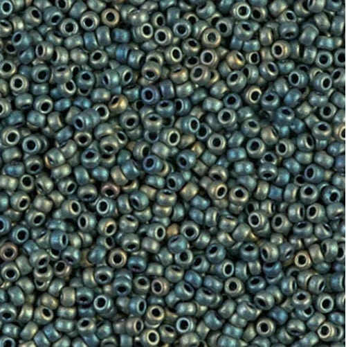 Miyuki Seed Beads 11/0 - Matte Metallic Patina Iris - Image 1 of 1
