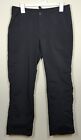 The North Face Womens Roll Tab Nylon Blend Outdoor Pants Black Size 10 Reg