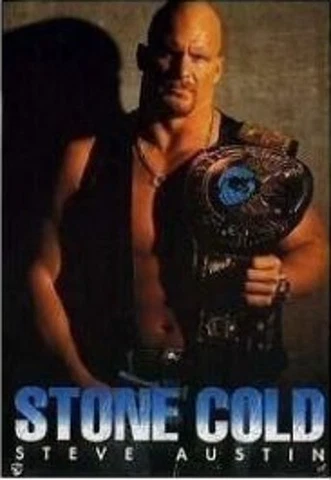 ORIGINAL 1998 TITAN SPORTS WWF STEVE AUSTIN STONE COLD POSTER 22X34 NEW FREE SHP Cover