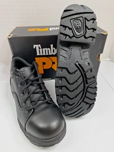 Timberland Womens 7 Pro Titan Oxford Alloy Safety Toe Work Shoe TB090670 Black - Picture 1 of 20