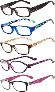 LIQUIDATION SALE Mix1- 5 (PCS) Eyewear Reading Deluxe Glasses +2.25 - Picture 1 of 7