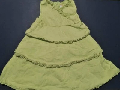 Vestido Gymboree GARDEN BLOOM Vintage Primavera Verde Niveles ~ Talla 2T Foto 1 de 2