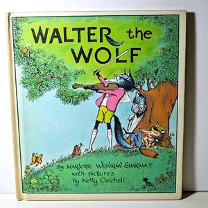 Walter the Wolf - Hardcover Marjorie Weinman Sharmat - Vintage 1975 - Picture 1 of 7
