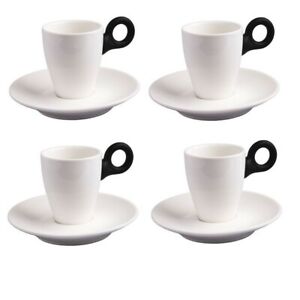 Smalto Designer Espressotassen 4er Set Espresso Tassen 