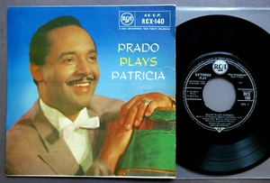 Perez Prado – Prado Plays Patricia 7" Rare UK 1958 RCA – RCX140 VG+/VG+ - Foto 1 di 6