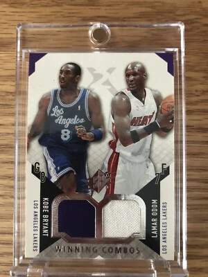 2004-05 SPx Winning Combos #WC-BO Kobe Bryant Lamar Odom Los Angeles Lakers Card - Image 1 of 2