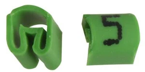 Kabel Marker NO.5 Grün BAG100 - Ptv3 5 Green 100 / Bag - Picture 1 of 1