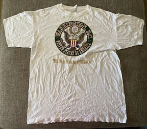 Vintage 1994 Washington DC Single Stitch White T-shirt Size Large (L) - Picture 1 of 6