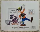 THE MAGIC OF DISNEY ANIMATION 13 x 10.5 "IT'S A WRAP" GOOFY SIGNED CARD