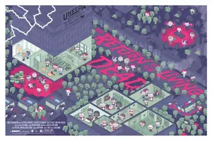 Return of The Living Dead Print Poster Limited Edition 100% Soft Mondo Art - Picture 1 of 1