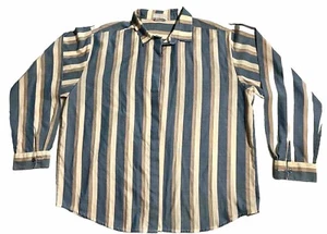 Camicia donna vintage Levi’s Sportswear misto cotone anni 90 tg. L (348.C) - Foto 1 di 5