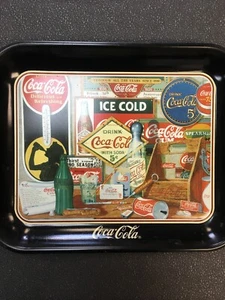Vintage Coca Cola Tray Through All The Years Since 1886 - Picture 1 of 2