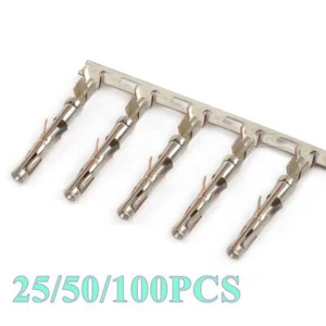 Conector de cañón ITT cableado eléctrico crimpado hembra pasador terminales 132000-002 - Imagen 1 de 2