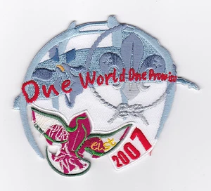 Parche World Scout Jamboree 2007 Singapur Eist Scouts One World One Promise - Imagen 1 de 1