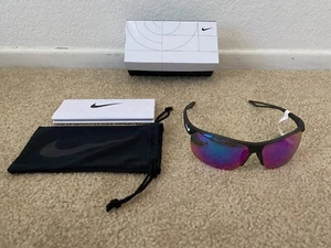 Nike Trainer EV1013 304 Sunglasses Blue Purple Mirror Nike Course Lens New w/Box - Picture 1 of 10