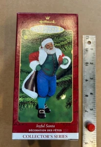 2000 Hallmark Keepsake Ornament Joyful Santa - Picture 1 of 4