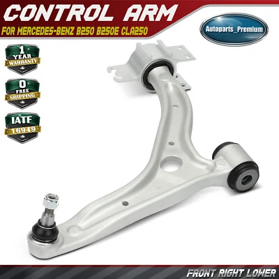 Front Right Lower Control Arm w/ Ball Joint for Mercedes-Benz B250 B250e CLA250 - Image 1 of 4