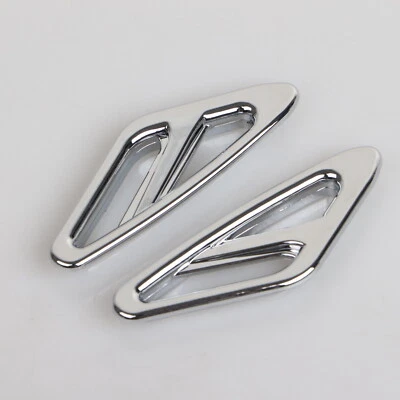 Front Fender Filler Chrome Accent Trim For Honda Goldwing 1800 GL1800 GL1800 ABS - Image 1 of 4