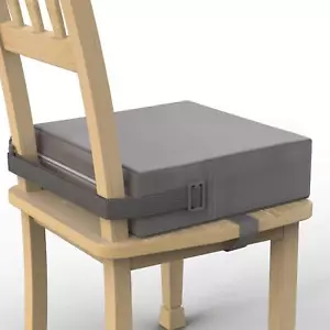 Toddler Booster Seat for Dining Table, PU Washable Double Safe Straps Non-Slip - Picture 1 of 6