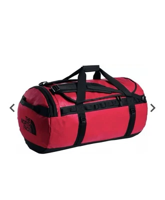 The North Face Base Camp Duffel - Large - Red/Black - Image 1 of 4