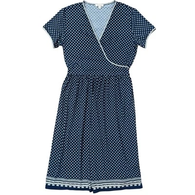 Max Studio Faux Wrap Tassel Detail Short Sleeve Stretchy Belted Dress Sz S #188 - Image 1 of 4