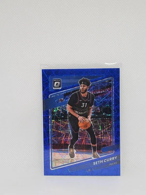 2021-22 Panini Donruss Optic Seth Curry #91 Blue Velocity - Image 1 of 2