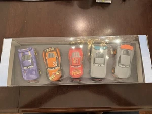 Disney Parks Store Pixar Cars 5 Pullback Die Cast Racers Multi Pack New McQueen - Picture 1 of 12
