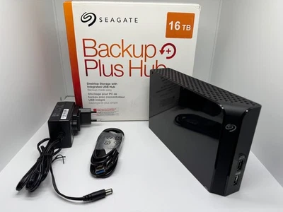 Externe 16TB Festplatte im Seagate Backup Plus Hub Gehäuse 3,5 Zoll USB 3 #1004 - Bild 1 von 2